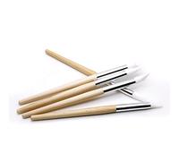 ZEZEFUFU 5X Wood+Rubber Watch Clean Dial Cleaning Pen Remove Oil Dirty Touch Tool