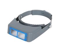 ZEZEFUFU Adjustable Optical Head Loupe 1.5/2/2.5/3.5 Times Helmet Head Band Magnifier MG81007-B with Buckle Wearing Tape
