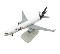 ZEZEFUFU Airplane Model for Federal Express MD-11 1:400 Aircraft Kits for Collection and Gift with Display Stand