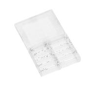 ZEZEFUFU Assorted 10 Sizes Chronograph Watch Pusher Button Clip Circlip Snap Ring 150PCS Watch Movement Accessories