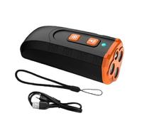 ZEZEFUFU Portable Ultrasonic Dog Training Device Anti-Barking Control Device with 3 Modes
