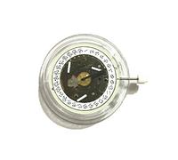 ZEZEFUFU Quartz Watch Movement Date at 4' with Battery Stem Repair Parts for ISA 8172 Movement Replacement