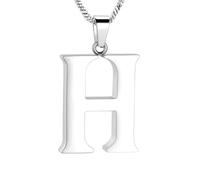 ZEZILE Cremation Jewelry Letter A~Z Urn Necklace for Ashes Holder Keepsake Memorial Loved One