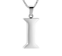 ZEZILE Cremation Jewelry Letter A~Z Urn Necklace for Ashes Holder Keepsake Memorial Loved One