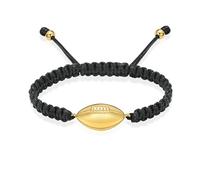 ZEZILE Cremation Jewelry Rugby Urn Bracelet for Ashes Stainless Steel Ashes Pendant Adjustable Keepsake Memorial Bracelet for Women Men