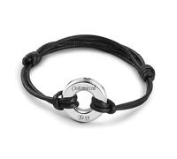 ZEZILE Cremation Urns Bracelet for Ashes Memorial Bracelets Circle of Life Eternity Jewelry for Men Women Adjustable Length 17cm-25cm