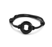 ZEZILE Cremation Urns Bracelet for Ashes Memorial Bracelets Circle of Life Eternity Jewelry for Men Women Adjustable Length 17cm-25cm