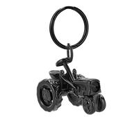 ZEZILE Custom Memorial Tractor Shape Ash Urn Key Chain For Men Stainless Steel Tractor Cremation Keychain Dad Keepsake Gift