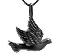 ZEZILE Memorial Jewelley Cremation Jewelry for Pet Ashes Carrying on A Flower