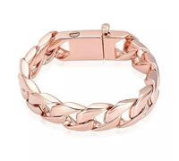 ZEZILE Men Cremation Jewelry 316L Stainless Steel Chain Bracelet Different Color Memorial Urn Bangle Hold Ashes