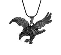 ZEZILE Men Cremation Jewelry - 316L Stainless Steel Memorial Urn Necklace For Ashes Keepsake Pendant Dad