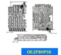 ZF8HP50 Automatic Transmission Valve Body Compatible with BMW Auto Parts бензиновый двигатель المحركات والمكونات