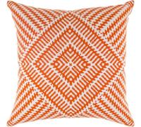 ZFENGYYUAN Orange Kaleidoscope Pattern Cushion Cover 45x45 cm short plush Throw Pillow Case herringbone Ripple water splashes Boho spiral staircase for sofa bed home decor hidden zipper both sides