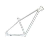 ZFF Mountain Bike Frame Aluminum Alloy Hardtail Trail Frame 29 * 16/18/20'' MTB Frame Thru Axle 12 * 148mm Disc Brake Travel 140-150mm (Color : Silver, Size : 18'')