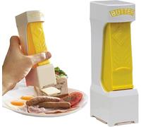 ZFFAFUR Butter Slicer Cutter One Click Stick, Butter Cutter Slicer Single Stick, Portable Butters Dispenser and Storage Case, Cheese Splitter with Stainless Steel Blade, for Bread, Cakes, Cookies