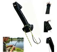 ZFFAFUR Fly Fishing Magnetic Fly Threader, Fishing Anglers Tippet Threader, Universal Knot Helper Knot Assist for Threading Hooks, Fishing Accessory to Easily Rig Small Flies