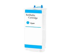 ZFfgjGJ 70 8PCS 130ml Empty Refillable Ink Cartridge With Permanent Chip Compatible With Designjet Z2100 Z3100 Z3200 Z5200 Z5400 Printer(Cyan)