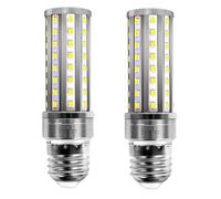 ZFFOZZ 2pcs E27/E14 Small Lamp, AC85-265V 7W/10W, Warm White Tri-Colour Changing Light, Household Pendant Bulb Household Lamp(Silver E27-10W,Tricolor)