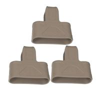 ZFFOZZ 3 Pack CS M4 Quick-Pull Mag Sleeve, Non-Slip Drop-resistant Rubber Tactical Cover for 7.62/5.56/9mm Mags(Tan,5.56)