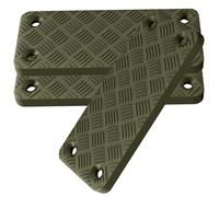 ZFFOZZ 3-Pack Gun Magnet Mount, Gun Magnet 56 lbs Rating Magnetic Gun Mount, Magnetic Gun Mount for Car, Hidden Gun Rack, Pistol, Shotgun, Rifle, Revolver(Green)