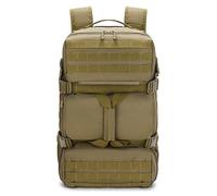 ZFFOZZ 36-55L Tactical Military Backpack Gear Sport Outdoor Assault Pack Rucksack Bag MOLLE Duffel For Hunting Camping Trekking Travel(Kanki)