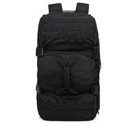 ZFFOZZ 36-55L Tactical Military Backpack Gear Sport Outdoor Assault Pack Rucksack Bag MOLLE Duffel For Hunting Camping Trekking Travel(Black)