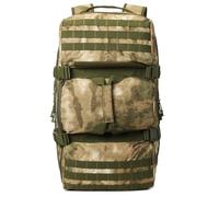 ZFFOZZ 36-55L Tactical Military Backpack Gear Sport Outdoor Assault Pack Rucksack Bag MOLLE Duffel For Hunting Camping Trekking Travel(Ruins cp)
