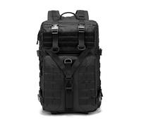 ZFFOZZ 36L-55L Tactical Backpacks, removable Military Backpack anti-pressure Assault Pack ventilated Outdoor Molle Bag Waterproof Hiking Rucksack(Black)