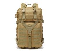 ZFFOZZ 36L-55L Tactical Backpacks, removable Military Backpack anti-pressure Assault Pack ventilated Outdoor Molle Bag Waterproof Hiking Rucksack(Khaki)