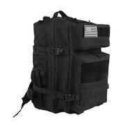 ZFFOZZ 45L Military Tactical Backpacks Molle Army Assault Pack Bug Out Bag Hiking Treeking Rucksack Large Capacity Backpack Backpack(Black)