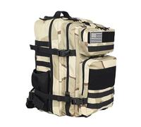 ZFFOZZ 45L Military Tactical Backpacks Molle Army Assault Pack Bug Out Bag Hiking Treeking Rucksack Large Capacity Backpack Backpack(Sansha Color)