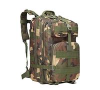 ZFFOZZ 45LMilitary Tactical Backpack, waterproof ventilated Large Army removable 3 Day Assault Pack Molle Bag Rucksack Hiking Camping(Junglecp)
