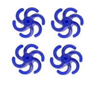 ZFFOZZ 4pcs Bowstring Stabilizer Rubber Compound Bow Shooting Damper, Archery Bow And Arrow Archery String Reduce Vibration Accessories(Blue)