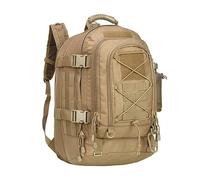 ZFFOZZ 55L Tactical Backpack Military Army Daypack Assault Pack for Men Molle Backpacks Bug Out Bag Pack for Hiking Camping Travel(Kakis)