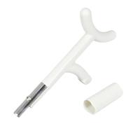 ZFFOZZ Archery Tool, Scraper for Removing Fletching from Carbon and Plastic Arrows, Complete with Lid for Arrow Maintenance in Bowhunting and Target Shooting(White)