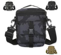 ZFFOZZ Belt Pouch Outdoor Shoulder, Small Canvas Messenger Bag Classic Vintage Shoulder Tactical Crossbody Casual Pack or Party Travel Hiking(Scorpion cp)
