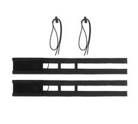 ZFFOZZ Double Row Skeletal Molle Cummerbund, Adjustable R Series Girdle Vest Quickly Disassembled for J.PC A.VS S.PC(Black)