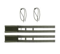 ZFFOZZ Double Row Skeletal Molle Cummerbund, Adjustable R Series Girdle Vest Quickly Disassembled for J.PC A.VS S.PC(Green)