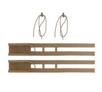 ZFFOZZ Double Row Skeletal Molle Cummerbund, Adjustable R Series Girdle Vest Quickly Disassembled for J.PC A.VS S.PC(Brown)