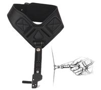 ZFFOZZ Hook-Style Wrist Release Aid, Wrist Strap Caliper Design for Compound Bows, Archery Drawing Accessory for Outdoor Shooting and Hunting(Black)
