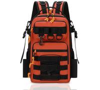 ZFFOZZ Multi-Functional Large Capacity Crossbody Bag, Single/Double Shoulder, for Outdoor Activities, Travel and Sports, Versatile Storage Bag for Men(Orange)