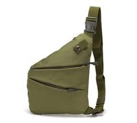 ZFFOZZ Outdoor Tactical Bag Backpack Military Sport Bag Pack Sling Shoulder Backpack Tactical Bag Shoulder Pack with Hidden Zippers for Secure(Green)