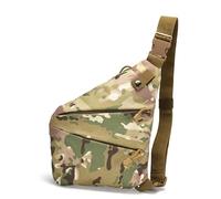 ZFFOZZ Outdoor Tactical Bag Backpack Military Sport Bag Pack Sling Shoulder Backpack Tactical Bag Shoulder Pack with Hidden Zippers for Secure(Cp)