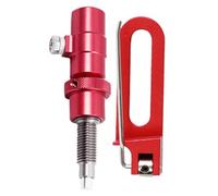 ZFFOZZ Rear Magnetic Arrow Rest and Side Pad Set, CNC Aluminum Alloy Archery Accessory for Recurve Bows, Adjustable for Accuracy(Red)