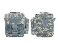 ZFFOZZ Small Canvas Messenger Bag Classic Vintage Shoulder Bag Water Proof Tactical Bag Crossbody Casual Pack for Unisex(Acu)