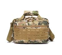 ZFFOZZ Tactical Briefcase foldable Messenger Bag for anti wear waterproof with Lockable Zipper scratch Messenger Shoulder Bag(Cp)