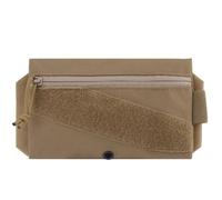 ZFFOZZ Tactical Expansion Pack, Multi-functional Accessory Pack, With Loop Panel Utility, for Sport Trail Running Hiking(Brown)