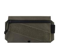 ZFFOZZ Tactical Expansion Pack, Multi-functional Accessory Pack, With Loop Panel Utility, for Sport Trail Running Hiking(Green)