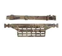 ZFFOZZ Tactical Fanny Pack Adapter Panel Waist Belt Extension Platform for Molle Pouches Magazine Pouch 6 Slot MOLLE Wide Fanny Pack(Cp)
