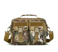 ZFFOZZ Tactical Messenger Bag Sling Crossbody for Men Multifunction Nylon Shoulder Briefcase Handbags with USB Port(Cp)